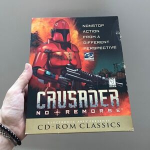 Crusader No Remorse PC Big Box CD-ROM Classics Windows 95 MS-DOS Origin EA 1997